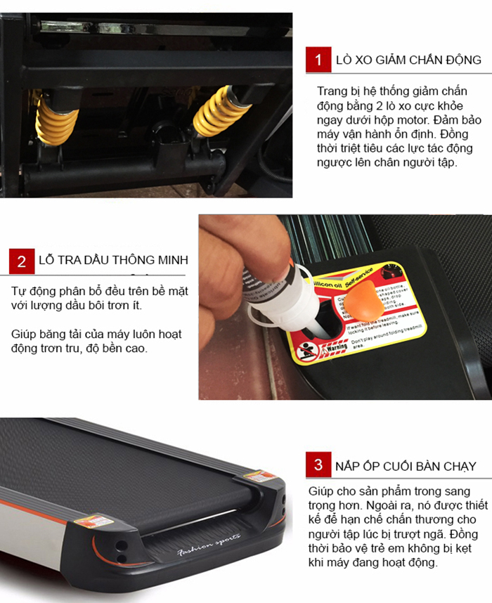 Băng tải máy chạy bộ PF-114